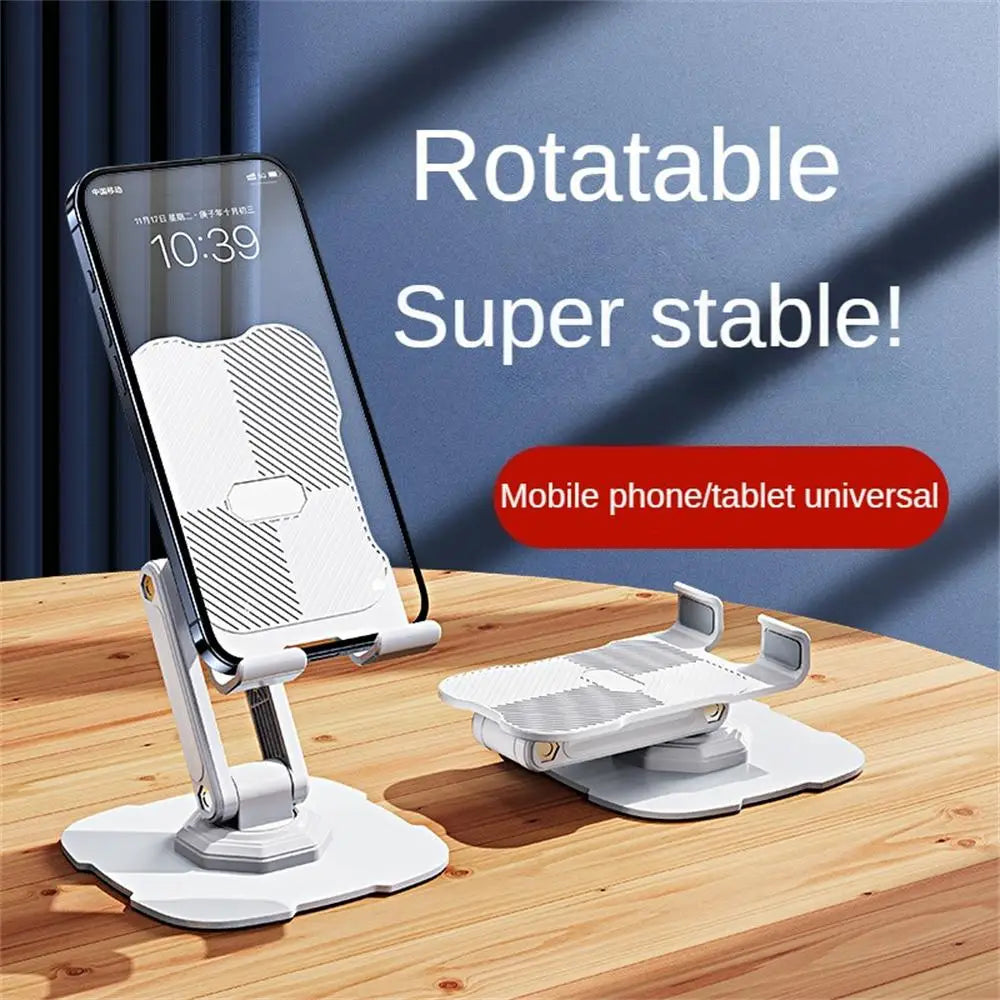 Mobile desktop stand rotatable foldable TV series tablet phone stand